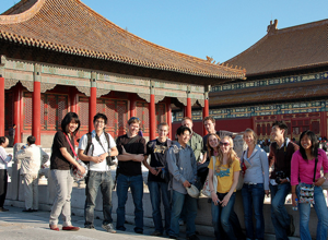 CSA students in China