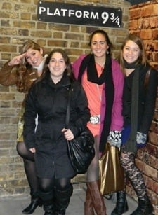 Becca & Friends at Platform 9 3/4