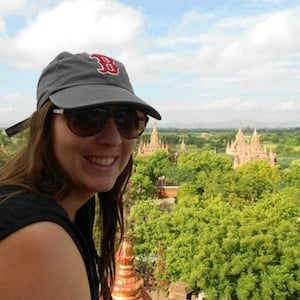 SFS's Katlyn Osgood in Myanmar