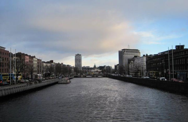A view of Dublin