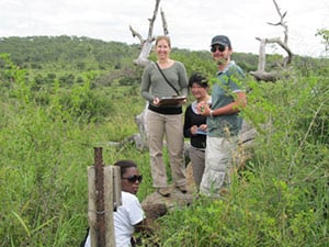 Wildlife Act volunteers in the field