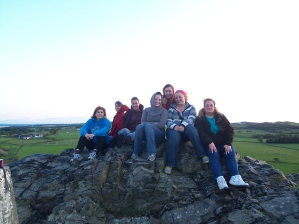 Happy Students in Scotland