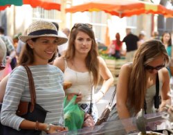 At the market in Aix