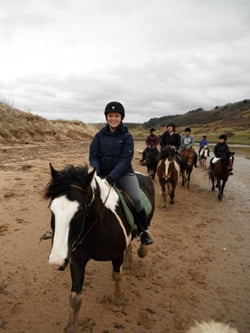 horse riding