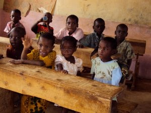 Teaching in Kasigau.