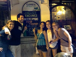 Spanish weekly language exchange