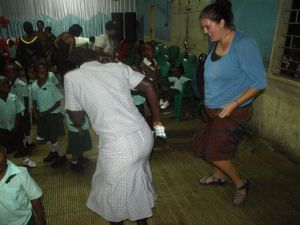 Dancing in Tanzania