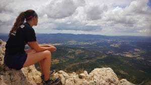 View on summit of Mount St. Victoire