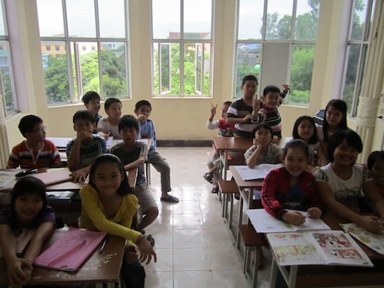 Isabel's classroom-Teach Abroad-Vietnam