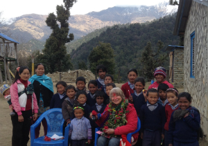students in Nepal