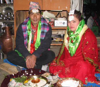 Nepalese man and woman