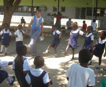 kids in Zambia