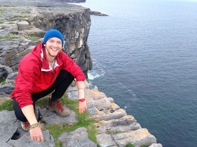 hiking coastal cliffs