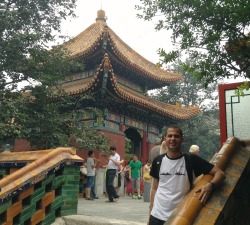 Francisco at the Great Wall