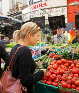 shopping paris market