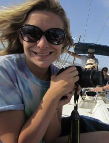 Alexandra heading out to the Mykonos and Delos Islands!