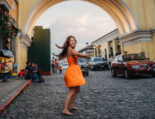 Dancing in the streets of Antigua