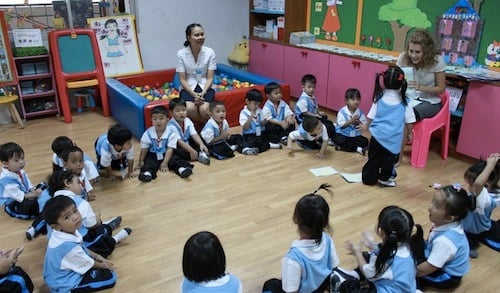 Teaching-abroad Preschool-Thailand-Alyssa-Bolt-Story time is the best time!