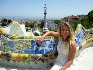 Parque Guell park barcelona 