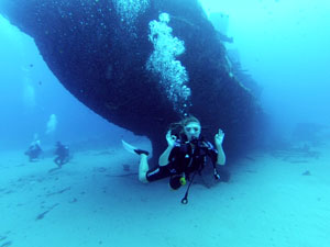 wreck diving