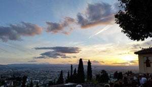 granada sunset