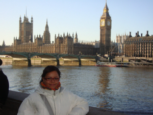 woman in london