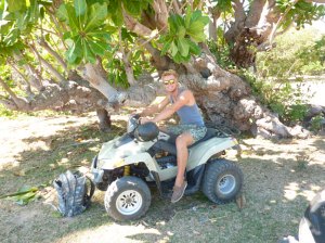 Quad biking around Nosy Be was a favorite adventure