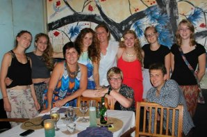 Fun weekly dinners with fellow Program Ubud volunteers