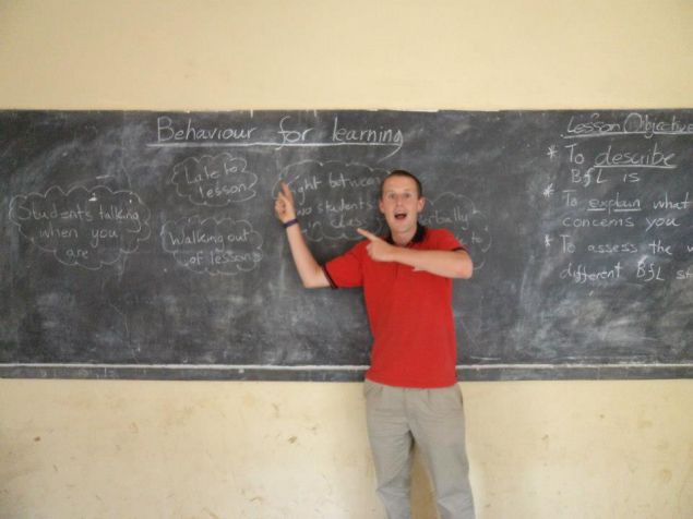 Teaching with Volunteer Uganda