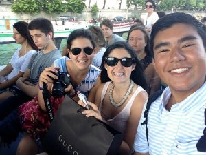 Cruising the Seine was a can't-miss acitivity