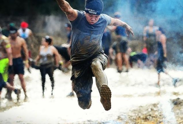 participant in Spartan Race