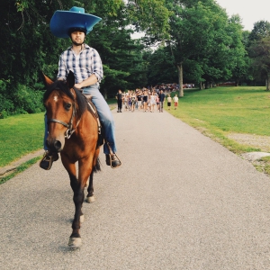 guy on a horse