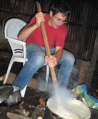 making tofu