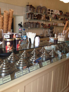 Chocolate shop.
