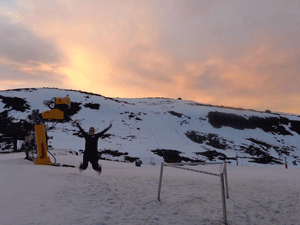 Sunrise at Turoa