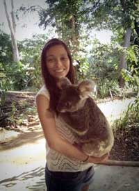 female and koala