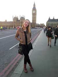 girl in london