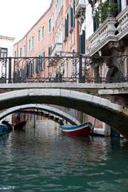 gondolas in Venice