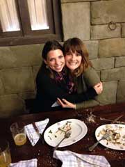 girls in basque restaurant