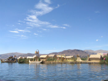 islands on a lake