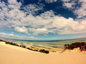 Sandboarding on Moreton Island - my best (favorite) photo.