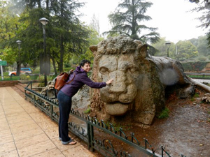 lion statue