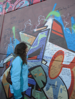 student peace wall belfast ireland