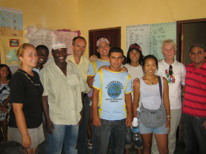 group shot in brazil