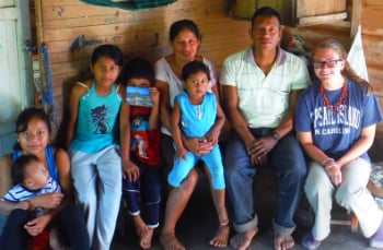 Homestay family in Ecuador
