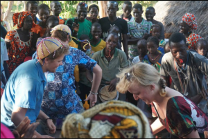 Dancing in Senegal