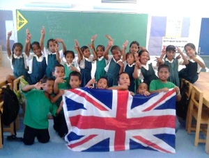 Students in Marshall Islands