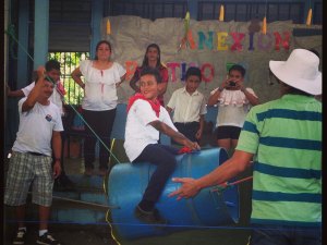 Guanacasta Day at the El Cocal school in Costa Rica.
