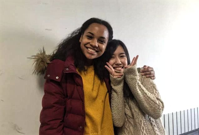 YFU students in China