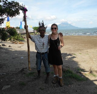 beach, ometepe, natalie price